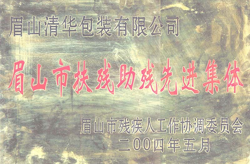 眉山市扶殘助殘先進(jìn)單位